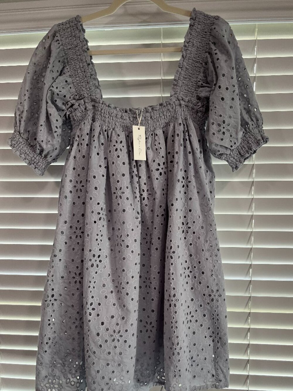 Women - L & XL - NWT Rylee + Cru Milan Dress in Light Blue
